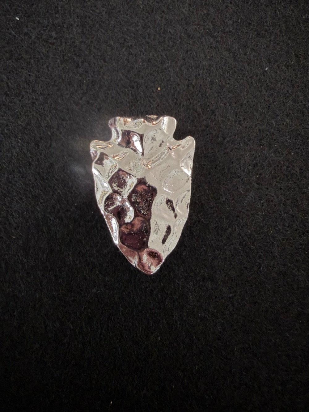 Western arrow head bolo tie clip